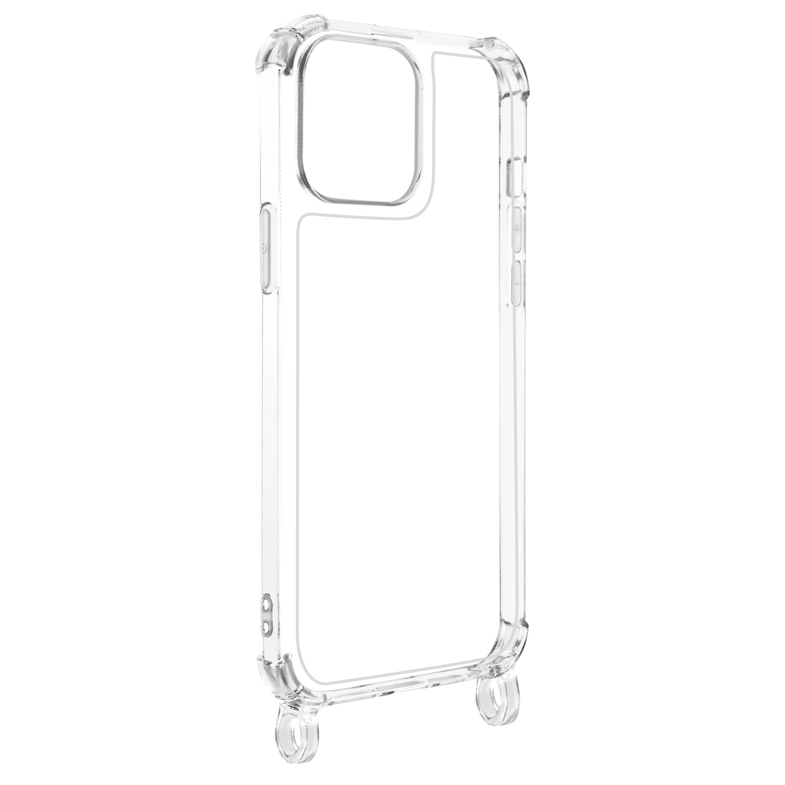 AVIZAR Rings Series, Backcover, Apple, 12 Max, Pro iPhone Transparent