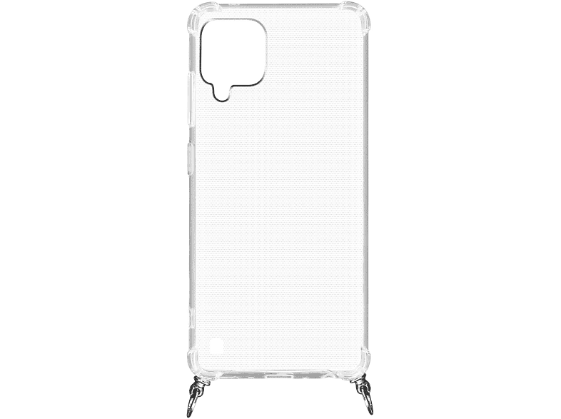 A12, Samsung, Transparent AVIZAR Backcover, Rings Series, Galaxy