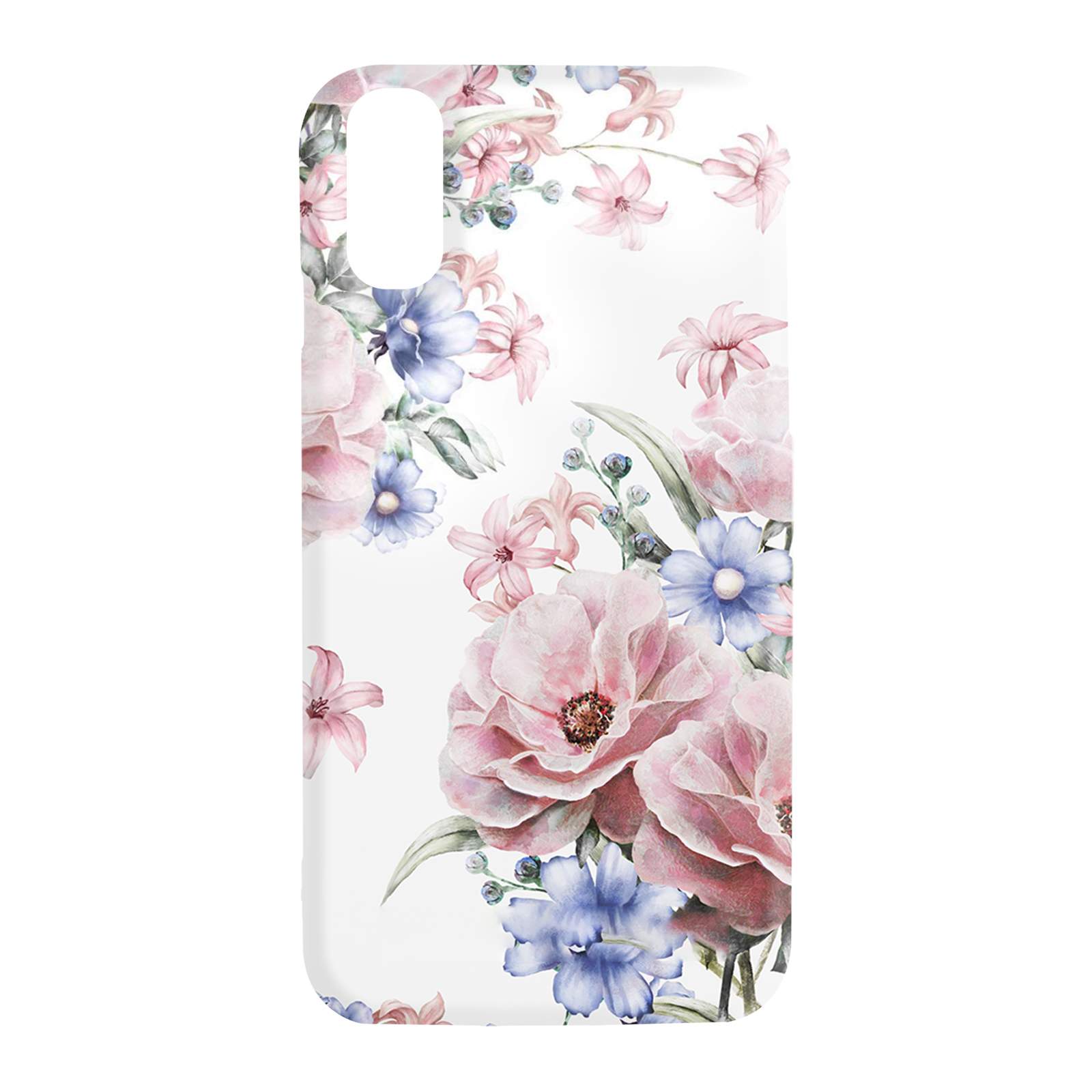 XS, Floral SWEDEN Series, Backcover, IDEAL iPhone Apple, OF Rosa Romance