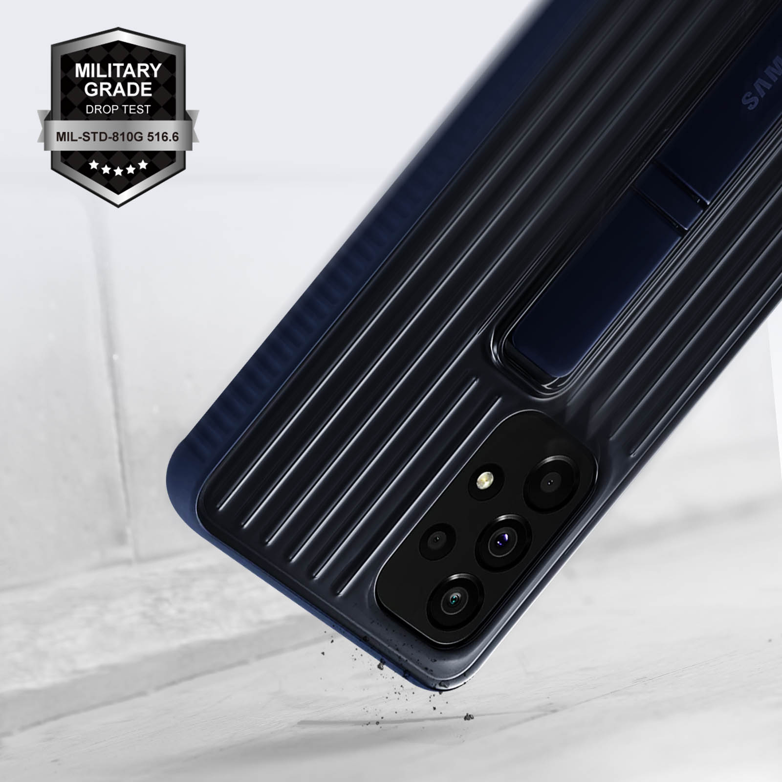 5G, Blau Galaxy Stand A53 Backcover, SAMSUNG Samsung, Series,
