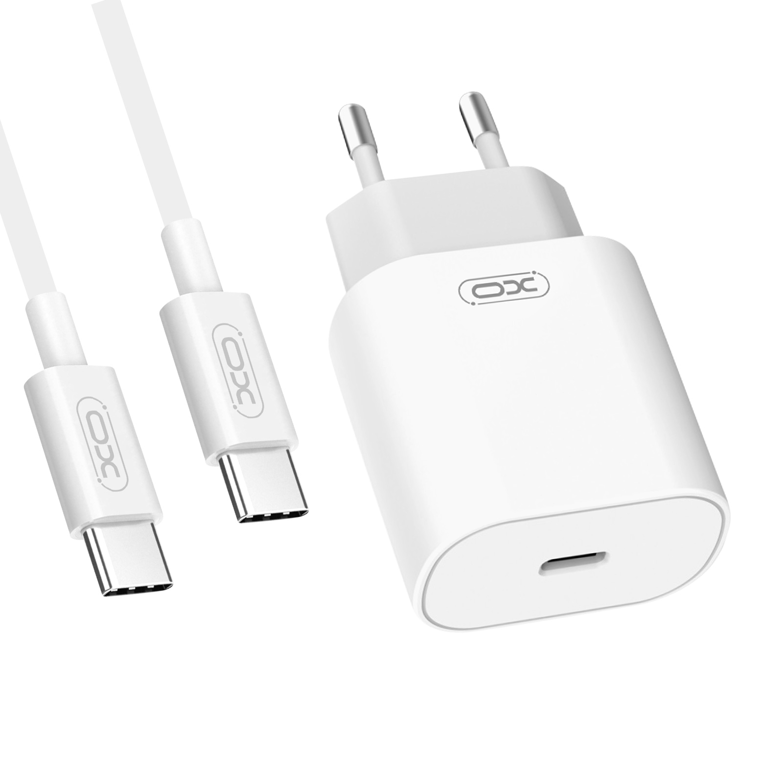 Weiß XO Ladegerät Kabel Universal, USB-C