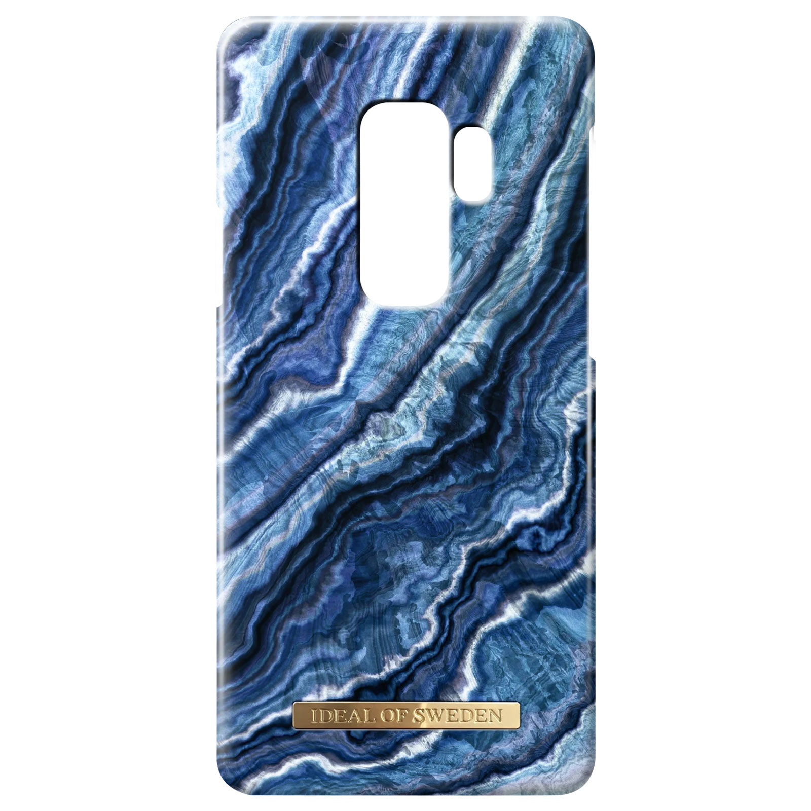 IDEAL OF SWEDEN Blau Galaxy Backcover, S9, Indigo Series, Swirl Samsung