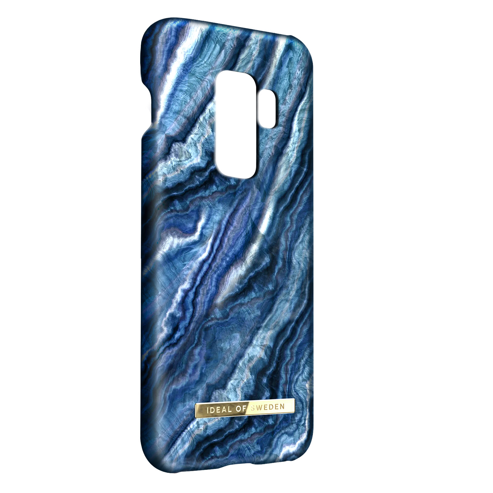 OF Samsung, Backcover, Series, S9, Galaxy SWEDEN Swirl Blau IDEAL Indigo