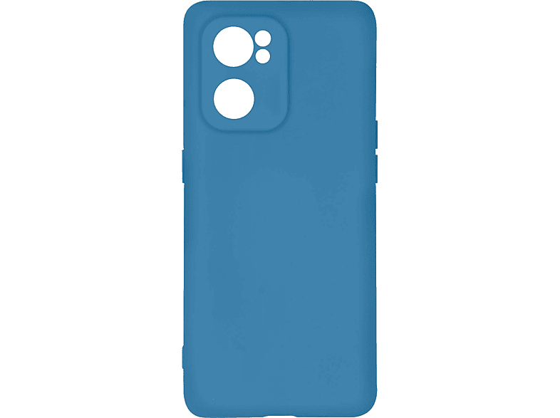 AVIZAR Soft Touch Handyhülle Series, Backcover, Oppo, Find X5 lite, Blau