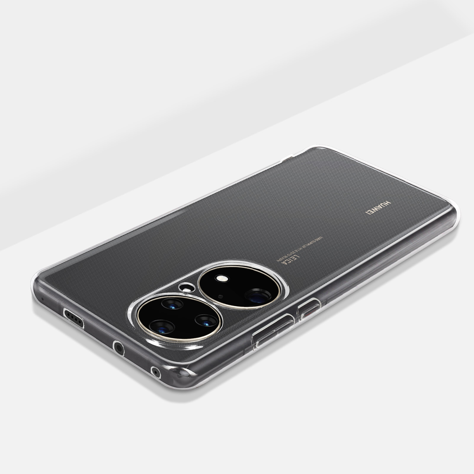 P50 Huawei, Transparent AVIZAR Backcover, Set Series, Pro,