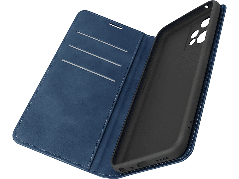 Bookcover, OnePlus, Lite Soft Touch Dunkelblau AVIZAR 2 Kunstlederhülle CE 5G, Nord Series,