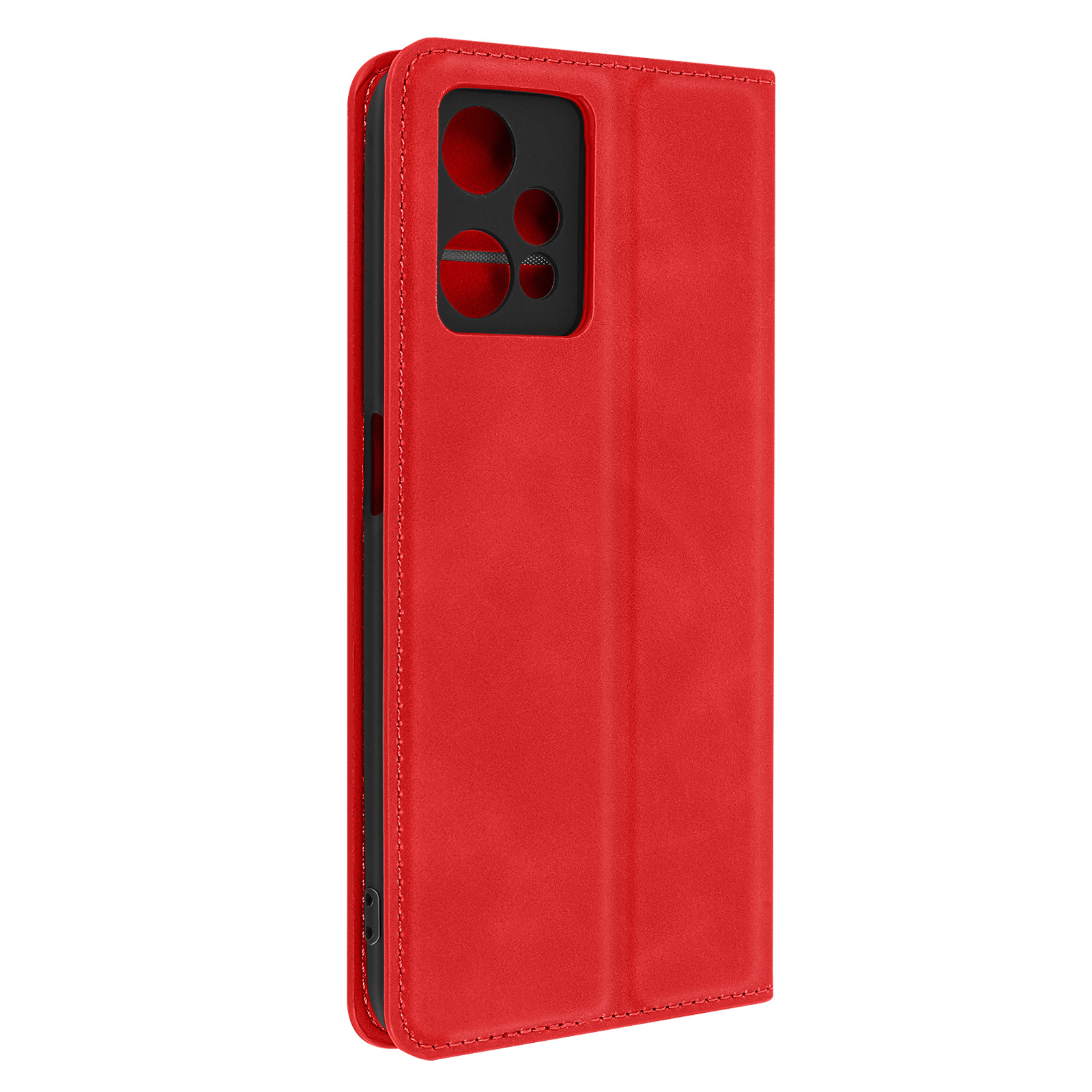 AVIZAR Soft Series, 2 CE OnePlus, 5G, Lite Kunstlederhülle Touch Nord Bookcover, Rot