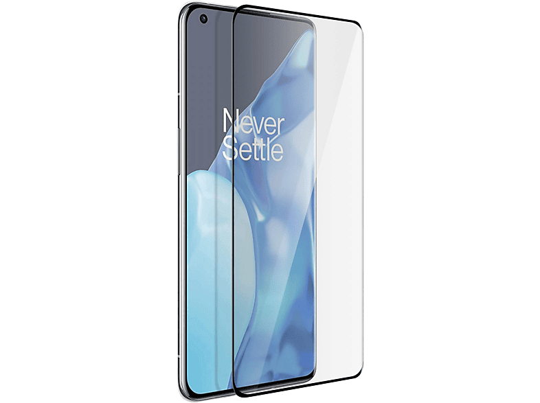 Gehärtetes 5G) OnePlus Schutzfolie mit Rand Glas-Folien(für Pro 9H 10 Schwarz Härtegrad, Glas AVIZAR