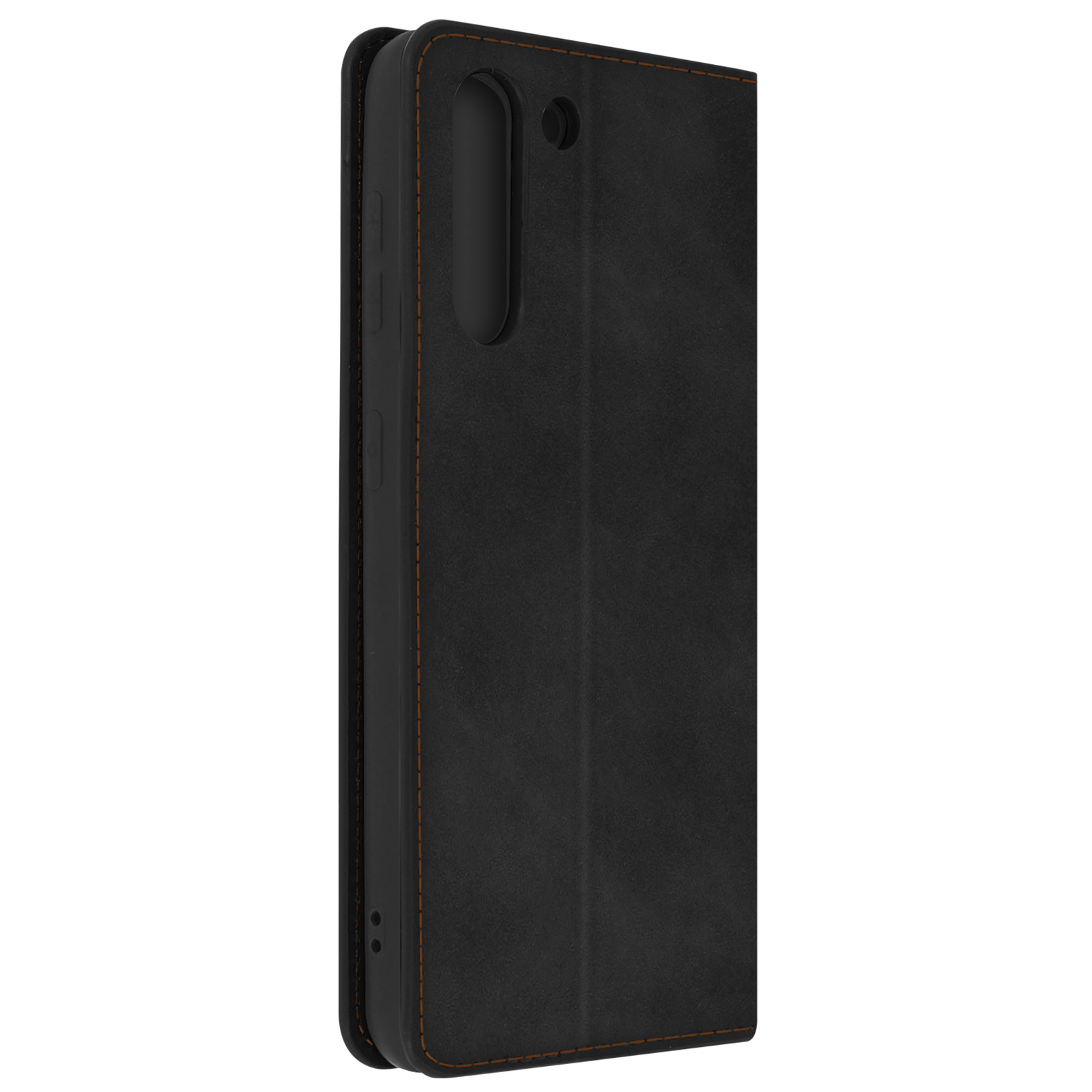 S21 Schwarz Plus, Forwenw Galaxy Bookcover, Samsung, AVIZAR Series,