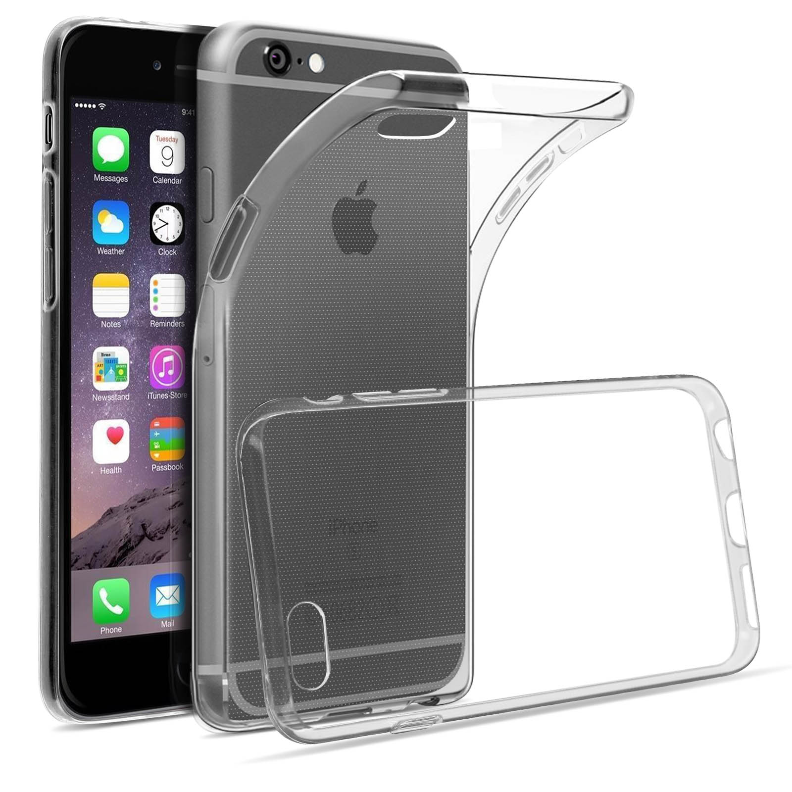 Transparent Skin Backcover, 6S, AVIZAR iPhone Apple, Series,