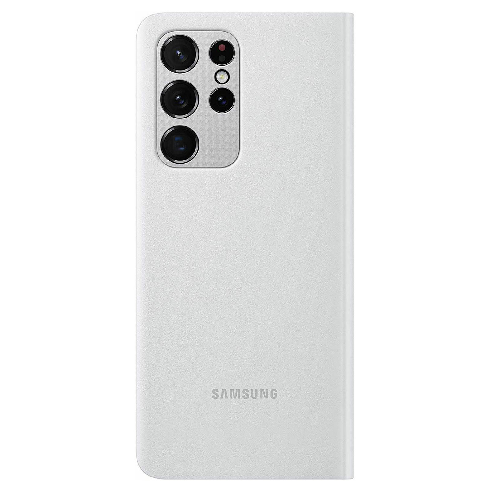 S21 Ultra, Samsung, Slim Weiß SAMSUNG Series, Galaxy Bookcover,
