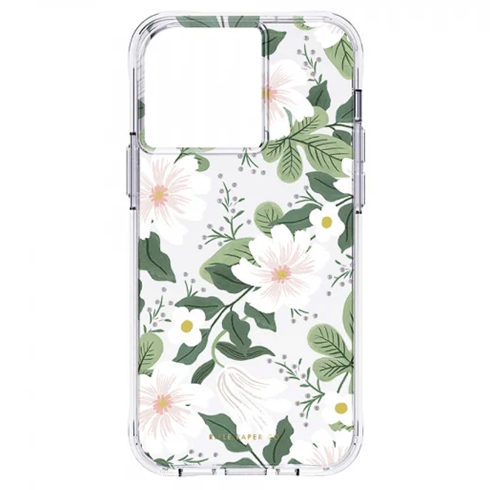 Flower Apple, Backcover, CASE-MATE Series, Grün iPhone Pro, 13