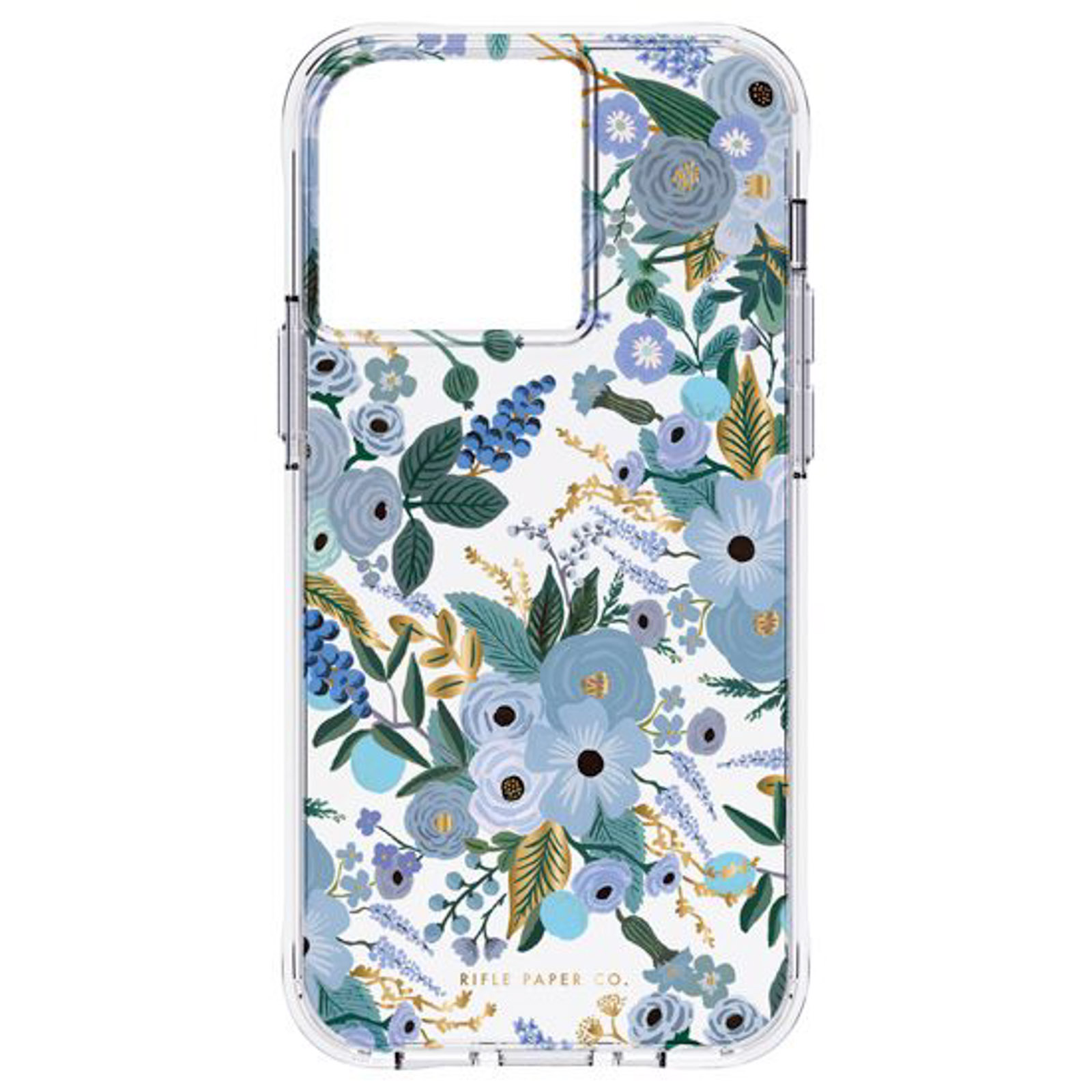 Pro, Apple, Blau CASE-MATE Flower iPhone Backcover, 13 Series,