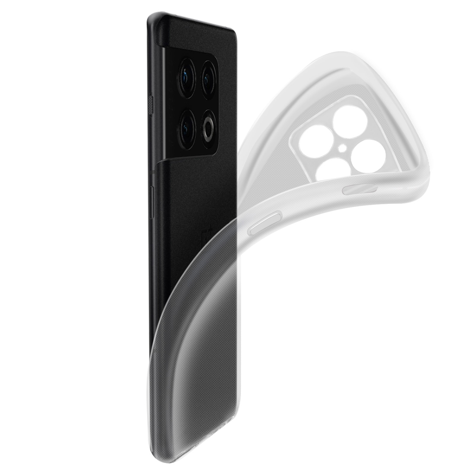 OnePlus, 5G, 10 Backcover, Gelhülle Pro Transparent Series, AVIZAR