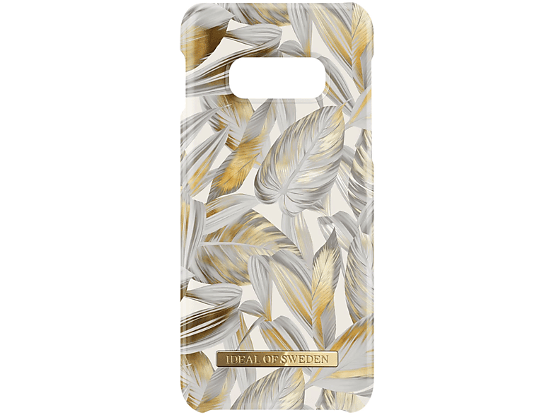 IDEAL OF SWEDEN Platinum Leaves Hülle Series, Backcover, Samsung, Galaxy S10e, Silber