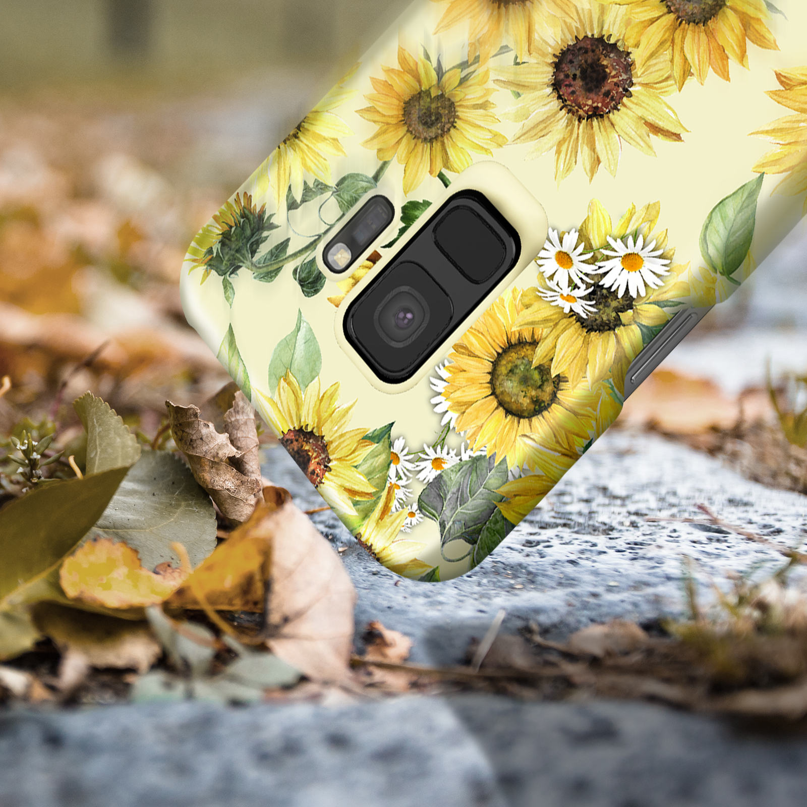Hülle OF Backcover, Sunflower IDEAL S9, Lemonade Gelb Series, Galaxy Samsung, SWEDEN