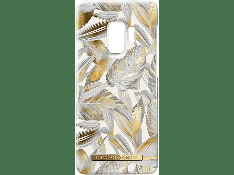 IDEAL OF SWEDEN Platinum Leaves Hülle Series, Backcover, Samsung, Galaxy S9, Silber