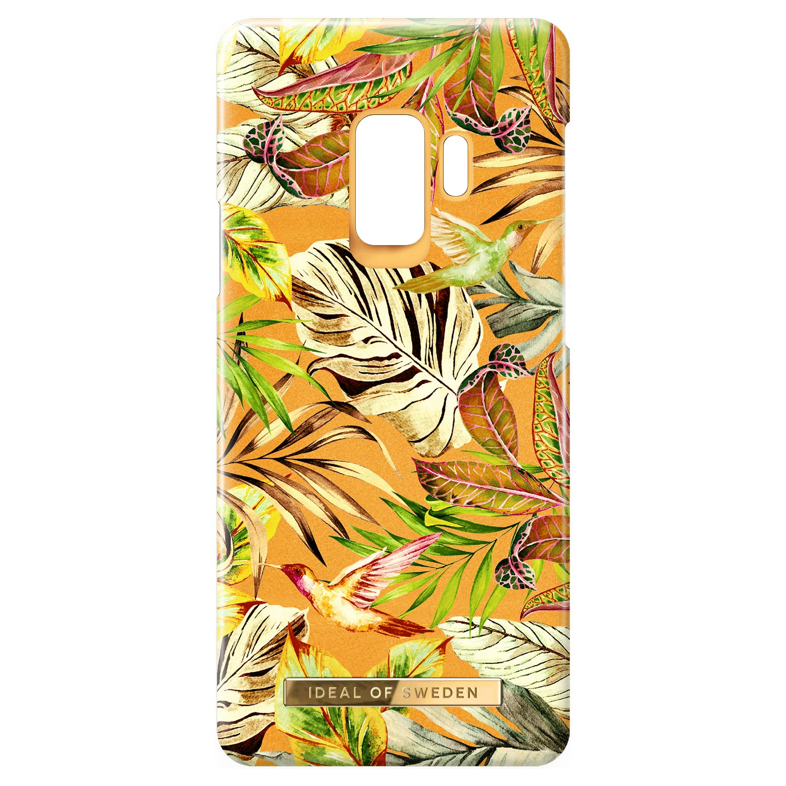 SWEDEN Series, OF Hülle Galaxy Orange S9, IDEAL Backcover, Jungle Samsung, Mango