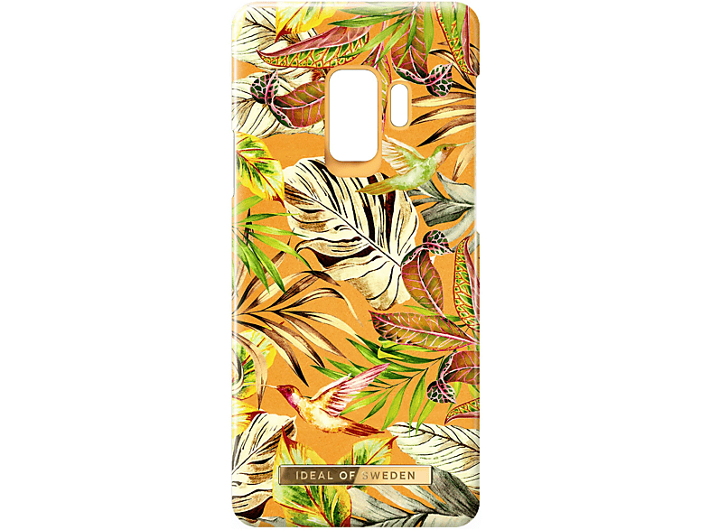 IDEAL OF Jungle Hülle Series, SWEDEN Samsung, Orange Mango Galaxy S9, Backcover