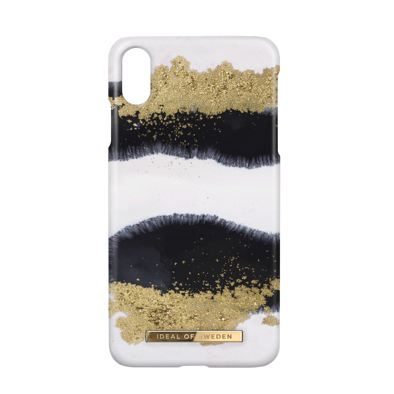 SWEDEN Gold OF Backcover, Gleaming iPhone Licorice Apple, IDEAL XR, Series,
