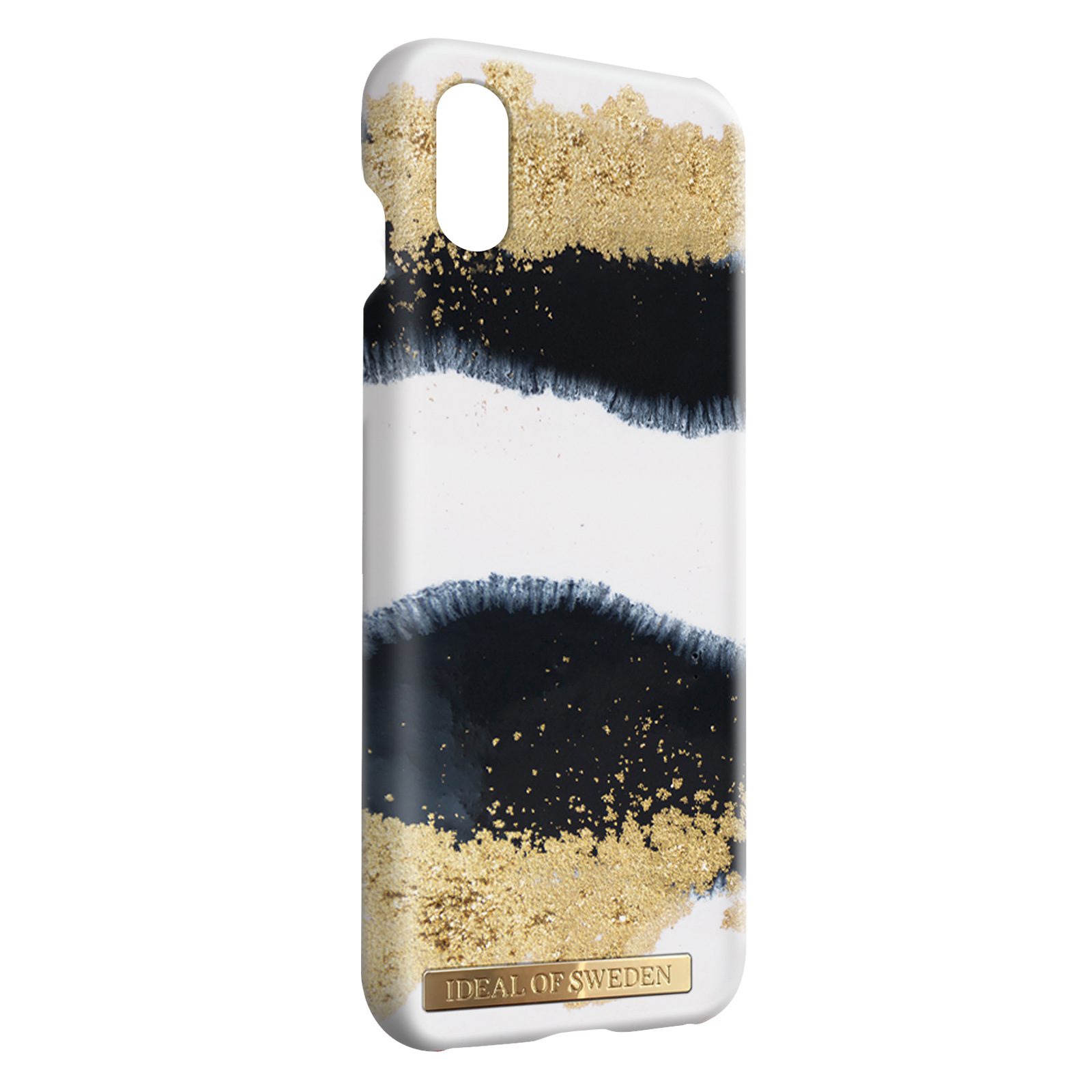 SWEDEN Gold OF Backcover, Gleaming iPhone Licorice Apple, IDEAL XR, Series,