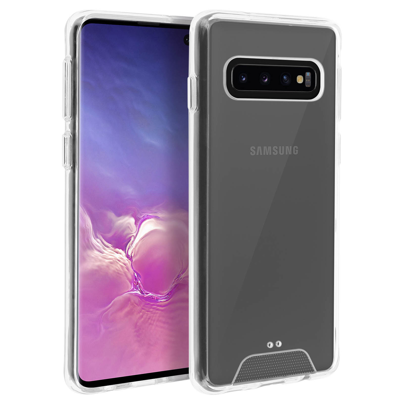 Samsung, S10, AVIZAR Backcover, Bazik Galaxy Series, Transparent