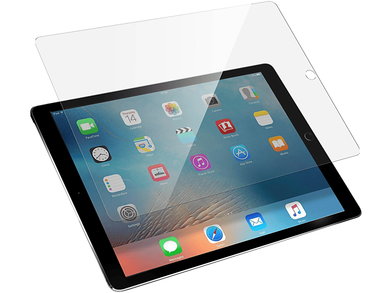 AVIZAR Gehärtetes 12.9 Pro mit Glas-Folien(für Apple iPad Glas Härtegrad 9H Schutzfolie 2017)