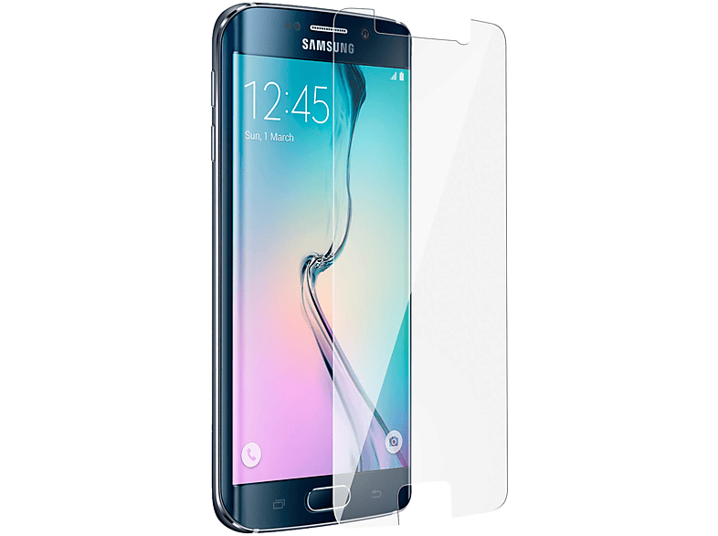 AVIZAR Gehärtetes Samsung mit Glas Glas-Folien(für Galaxy Edge) S6 9H Härtegrad Schutzfolie
