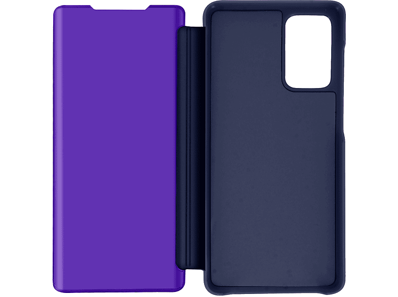 AVIZAR Spiegeleffekt Series, Bookcover, Samsung, Galaxy A52s, Violett