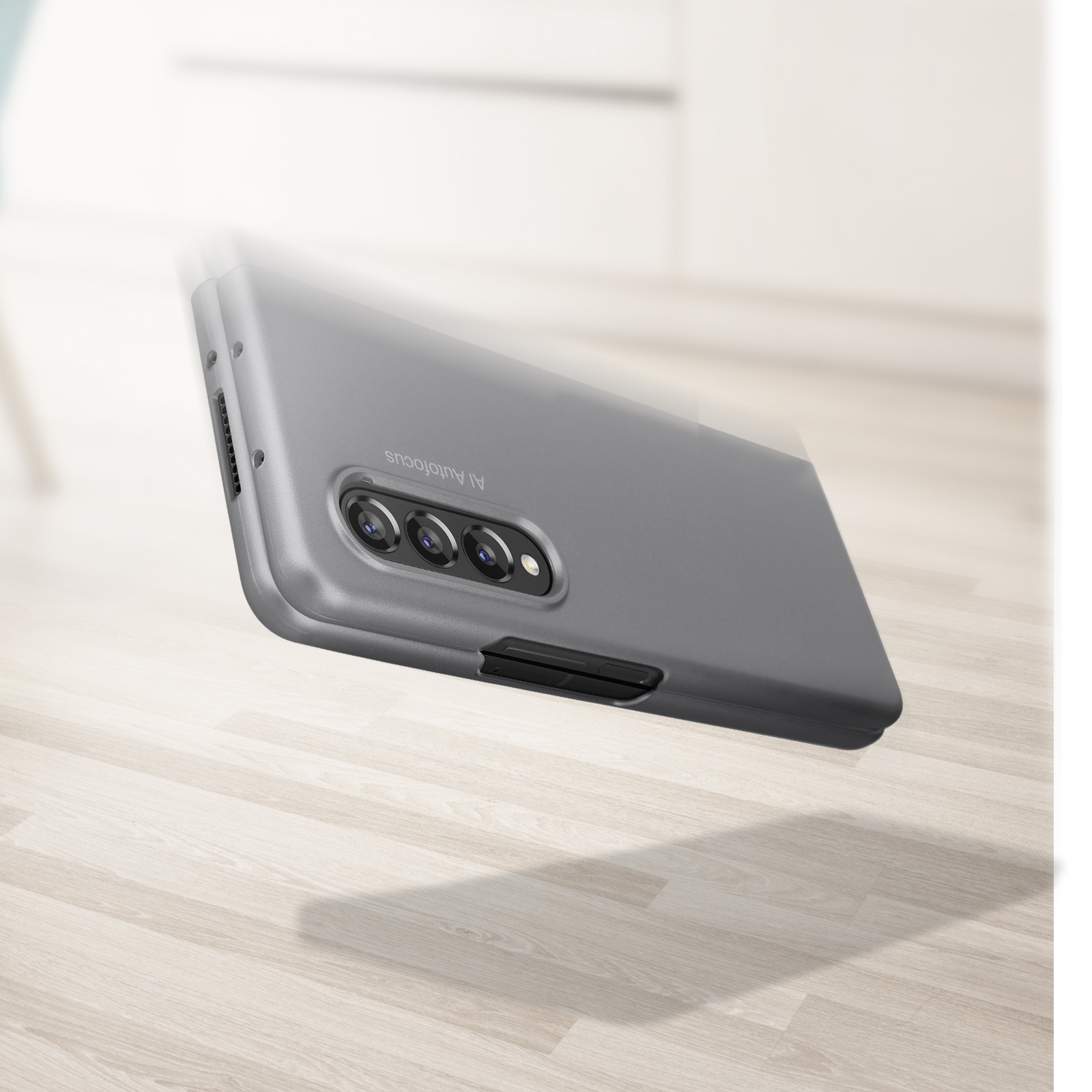 AVIZAR zwei-teilig Series, Backcover, Samsung, Fold Z Grau Galaxy 3