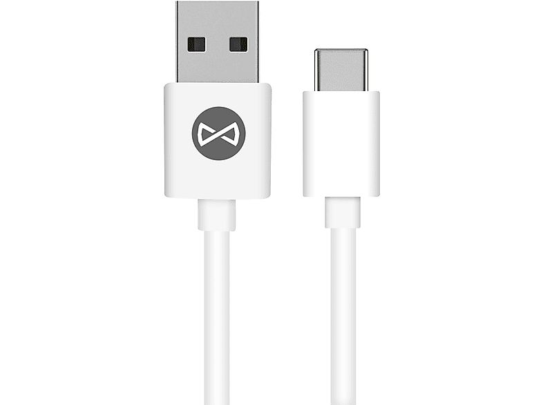 FOREVER USB / USB-C Kabel, 1m lang, Laden und Synchronisieren USB-Kabel