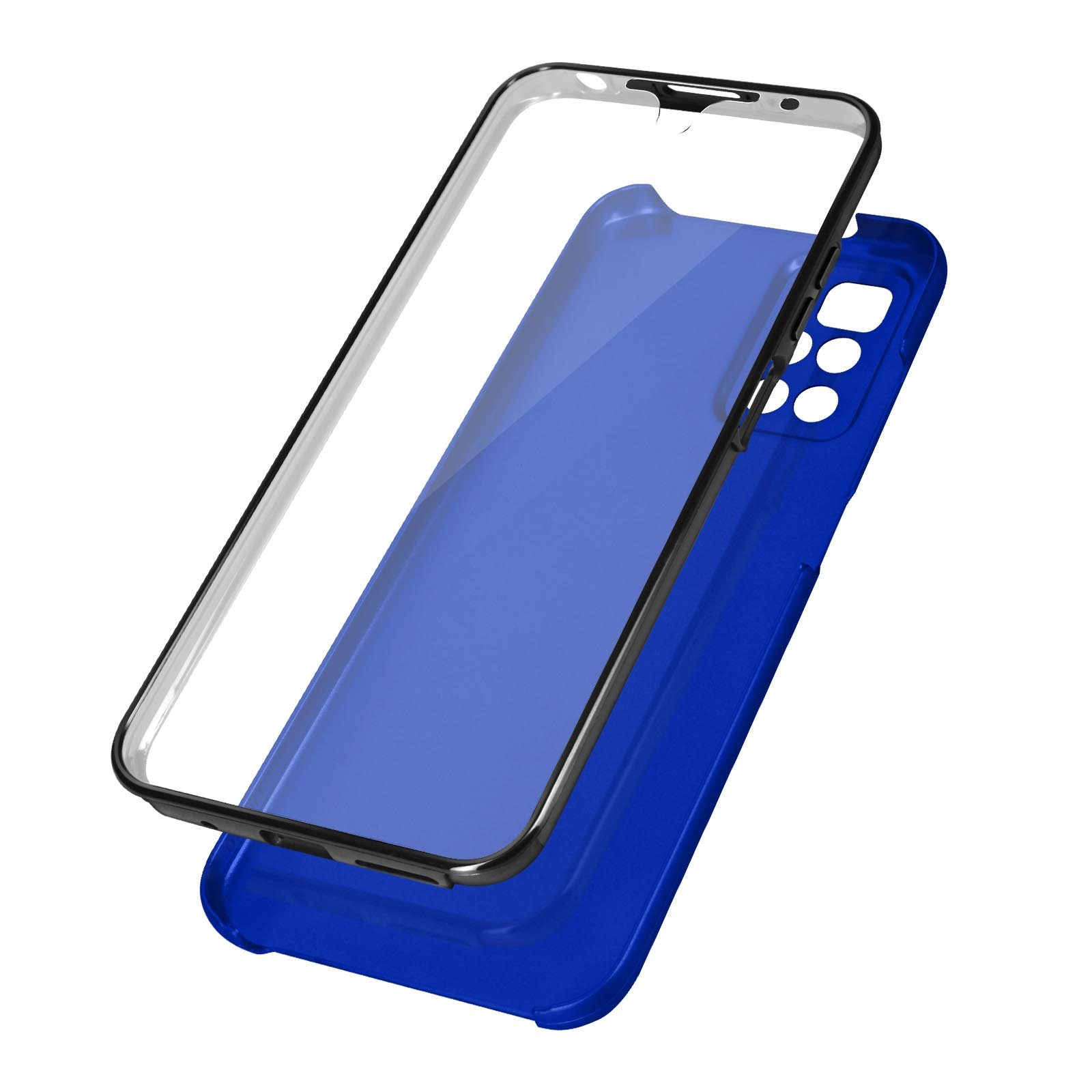 Xiaomi, Blau Rundumschutz Cover, 10 Series, 2022, Redmi AVIZAR Full