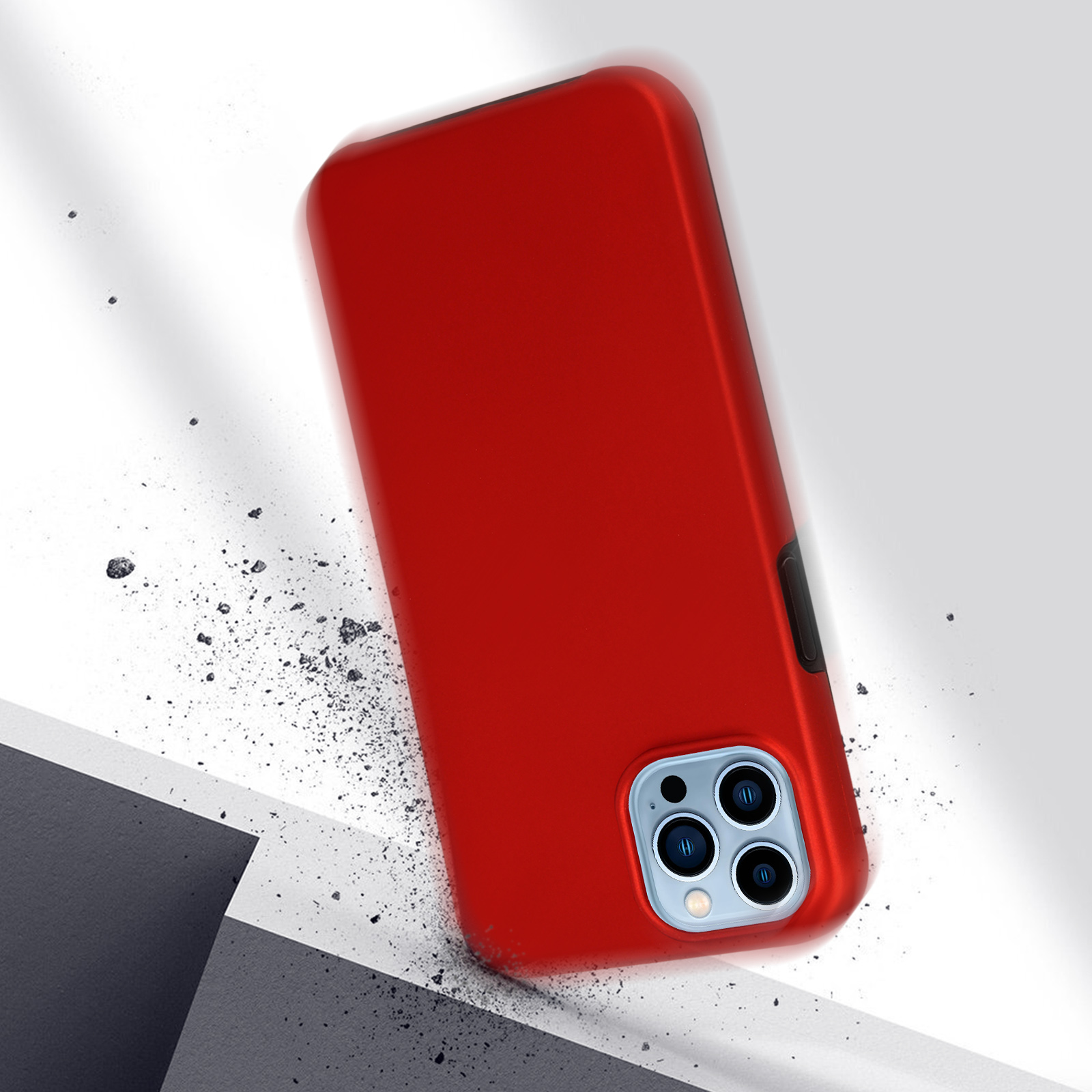 AVIZAR Rundumschutz Series, Full Cover, Max, 13 Pro iPhone Apple, Rot