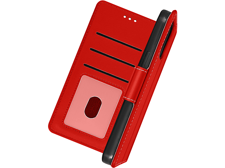 Mini, Bookcover, Rot AVIZAR Vito Series, iPhone 13 Apple,