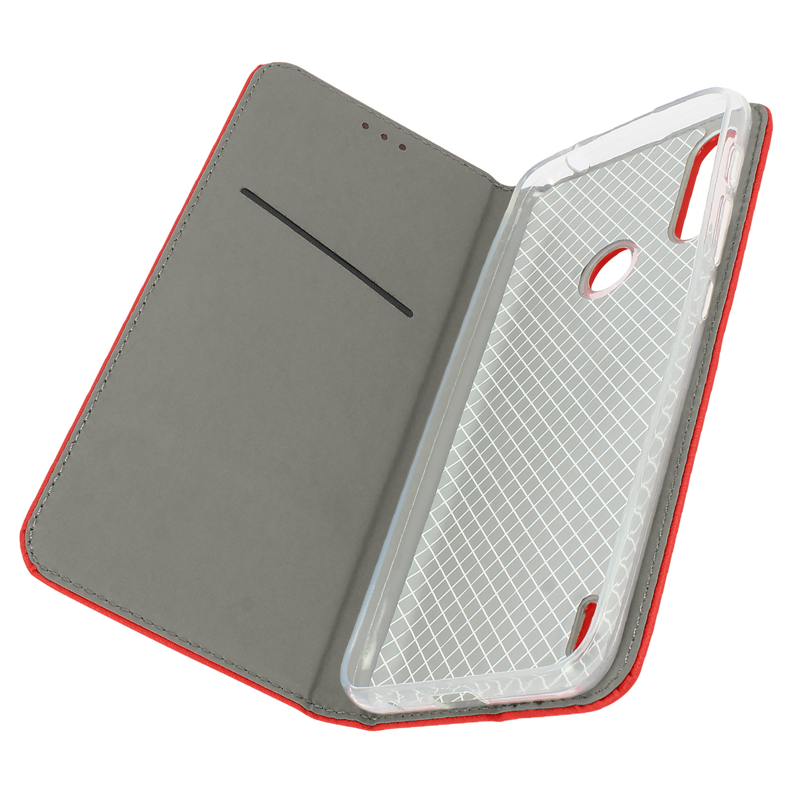 Moto Smart E7i Motorola, Series, Bookcover, AVIZAR Rot Power,