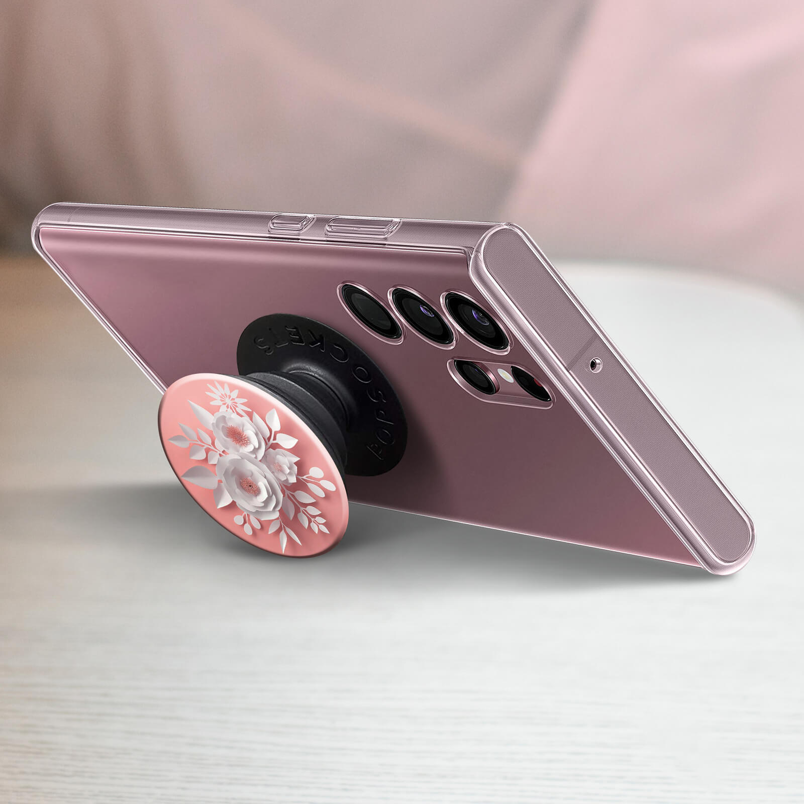 Bunt mit Design POPSOCKETS Flower Handy-Griff PopGrip