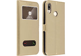 AVIZAR Towind Series, Bookcover, Huawei, P20 Lite, Gold