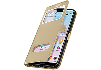 AVIZAR Towind Series, Bookcover, Huawei, P20 Lite, Gold