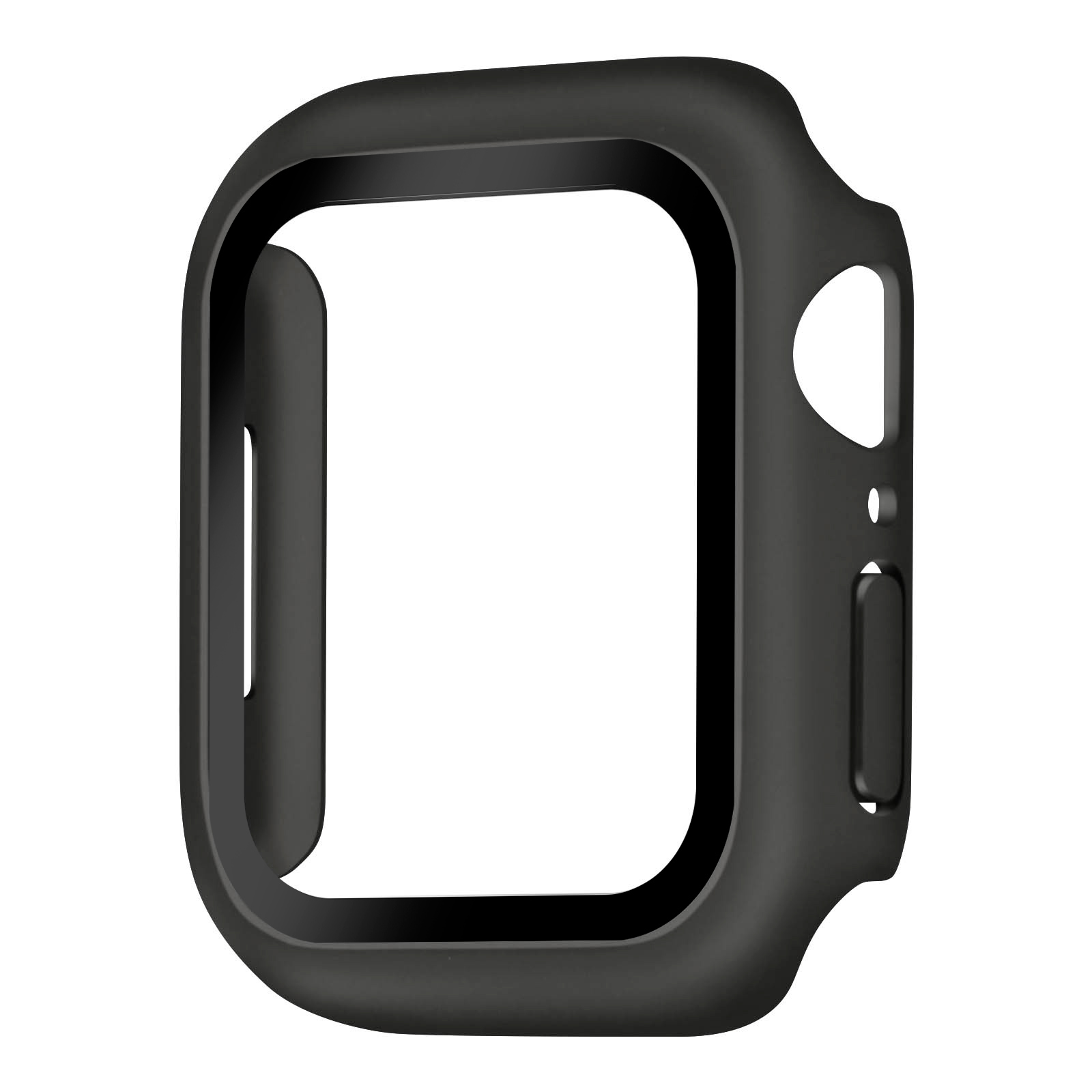 Apple 7, Schwarz Watch Schutzhülle, Series Apple, AVIZAR harte Cover, Full