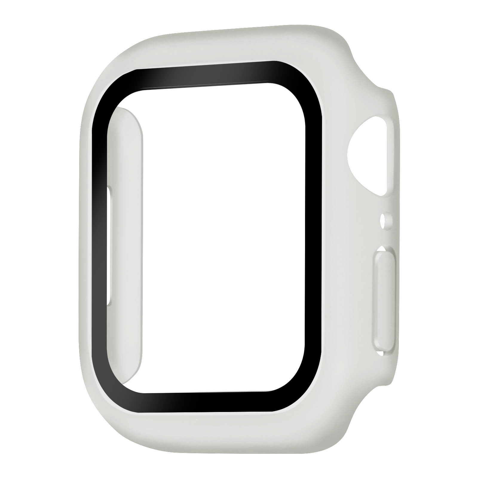 AVIZAR harte Schutzhülle, Full Apple Apple, Watch 7, Series Cover, Weiß