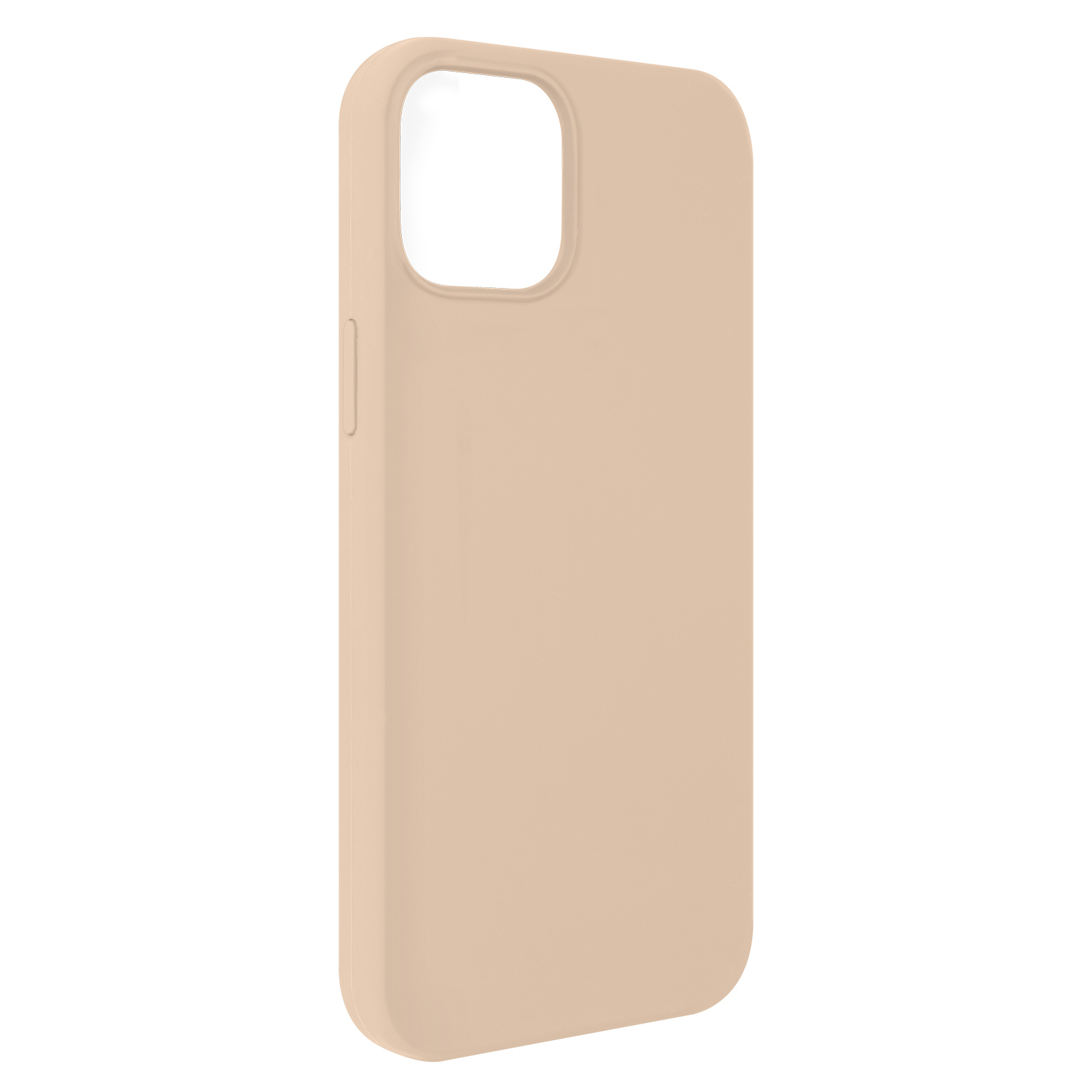 Custodia per telefono beige. Design semplice, pulito e protettivo.