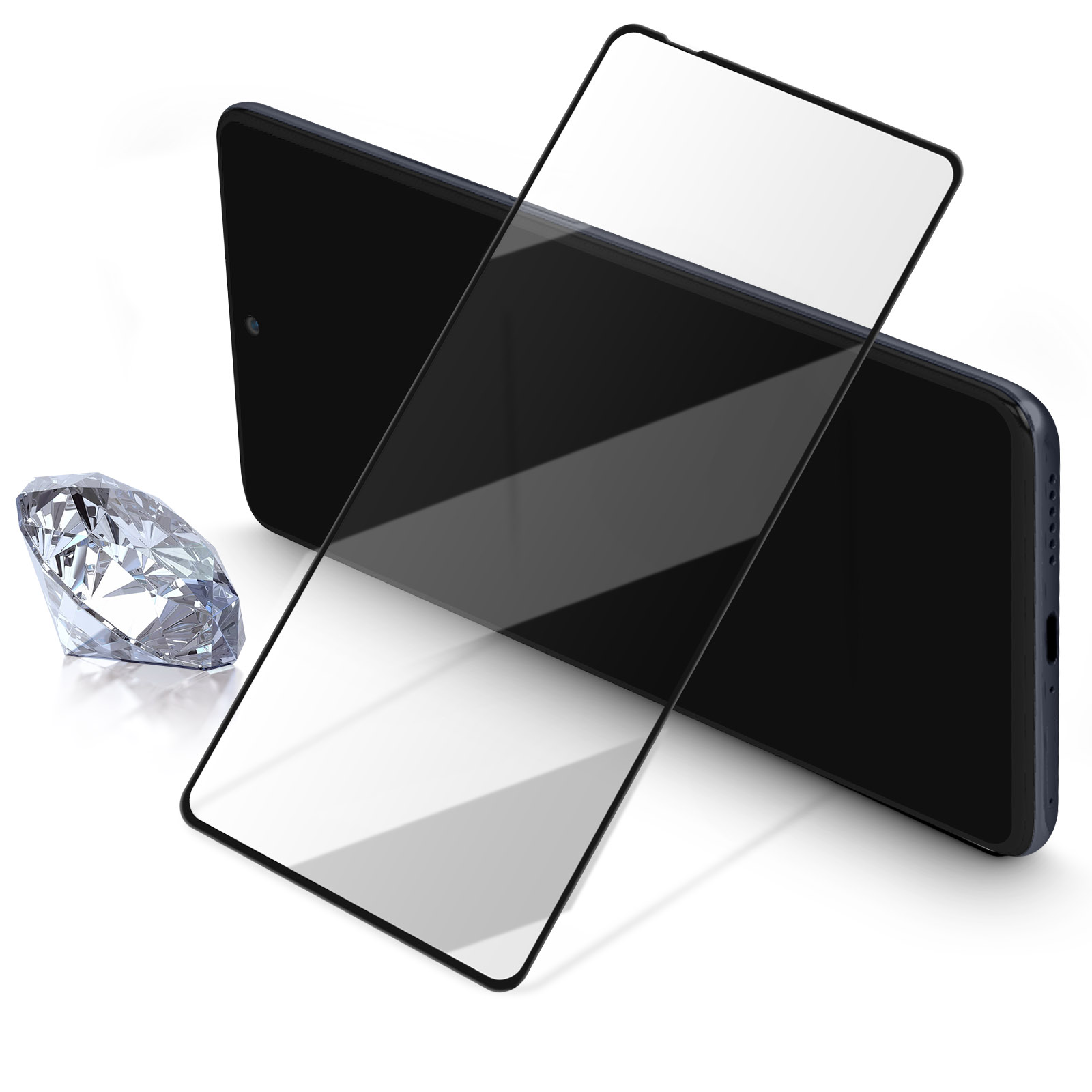 AVIZAR Edge Pro) Motorola gehärtetem 30 aus Glas-Folien(für Glas