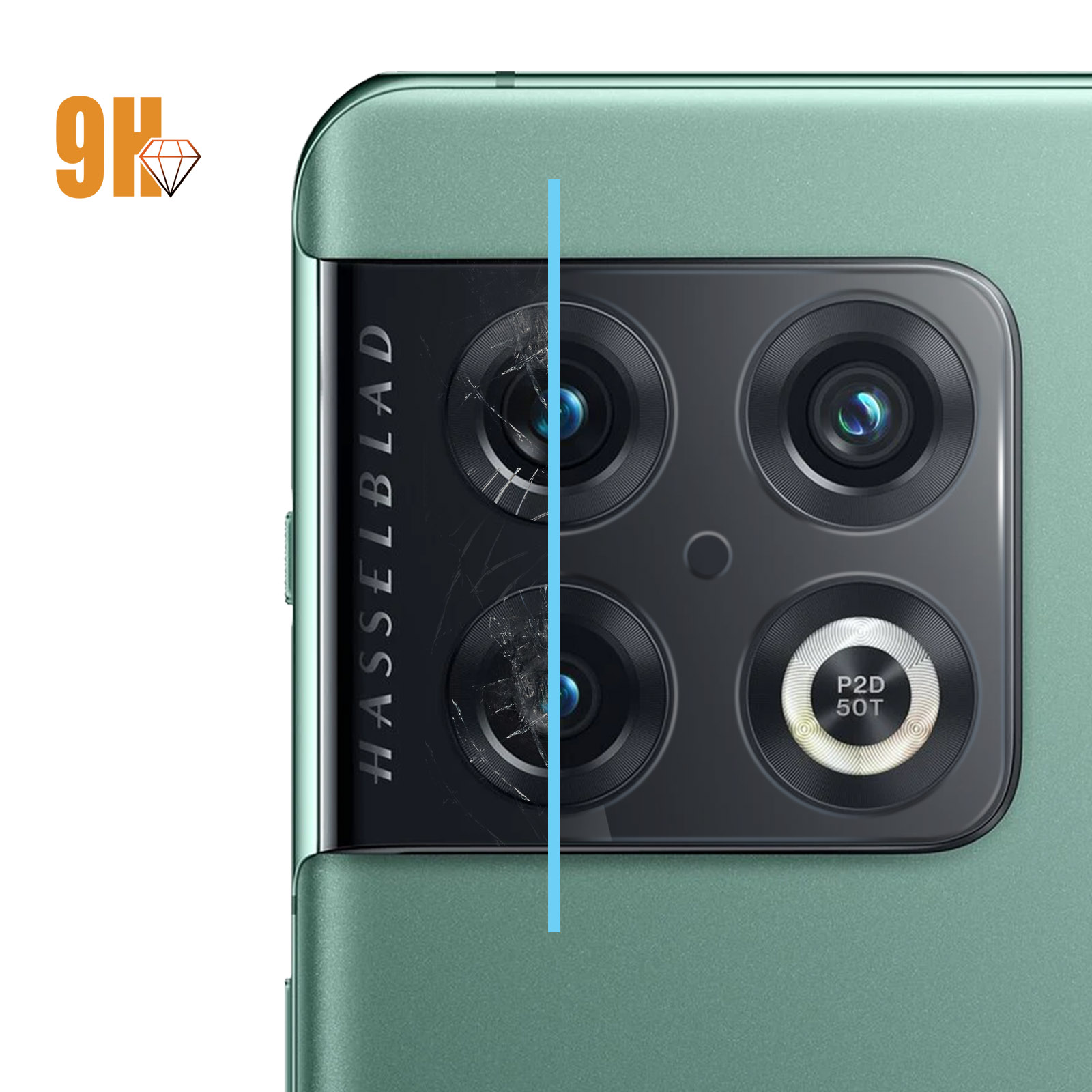 AVIZAR 9H Folien(für 10 Pro Härtegrad 5G) Rückkamera OnePlus