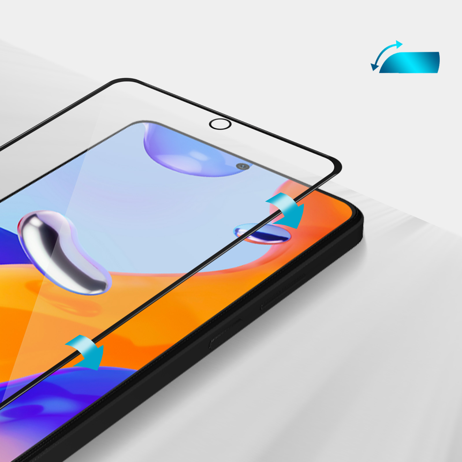 Pro Gehärtetes 5G) Glas Glas-Folien(für Poco AVIZAR X4 Xiaomi