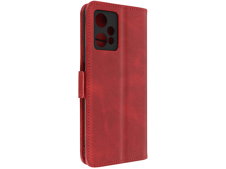 AVIZAR Klappetui mit Magnetverschluss Series, Bookcover, OnePlus, Nord CE 2 Lite 5G, Rot