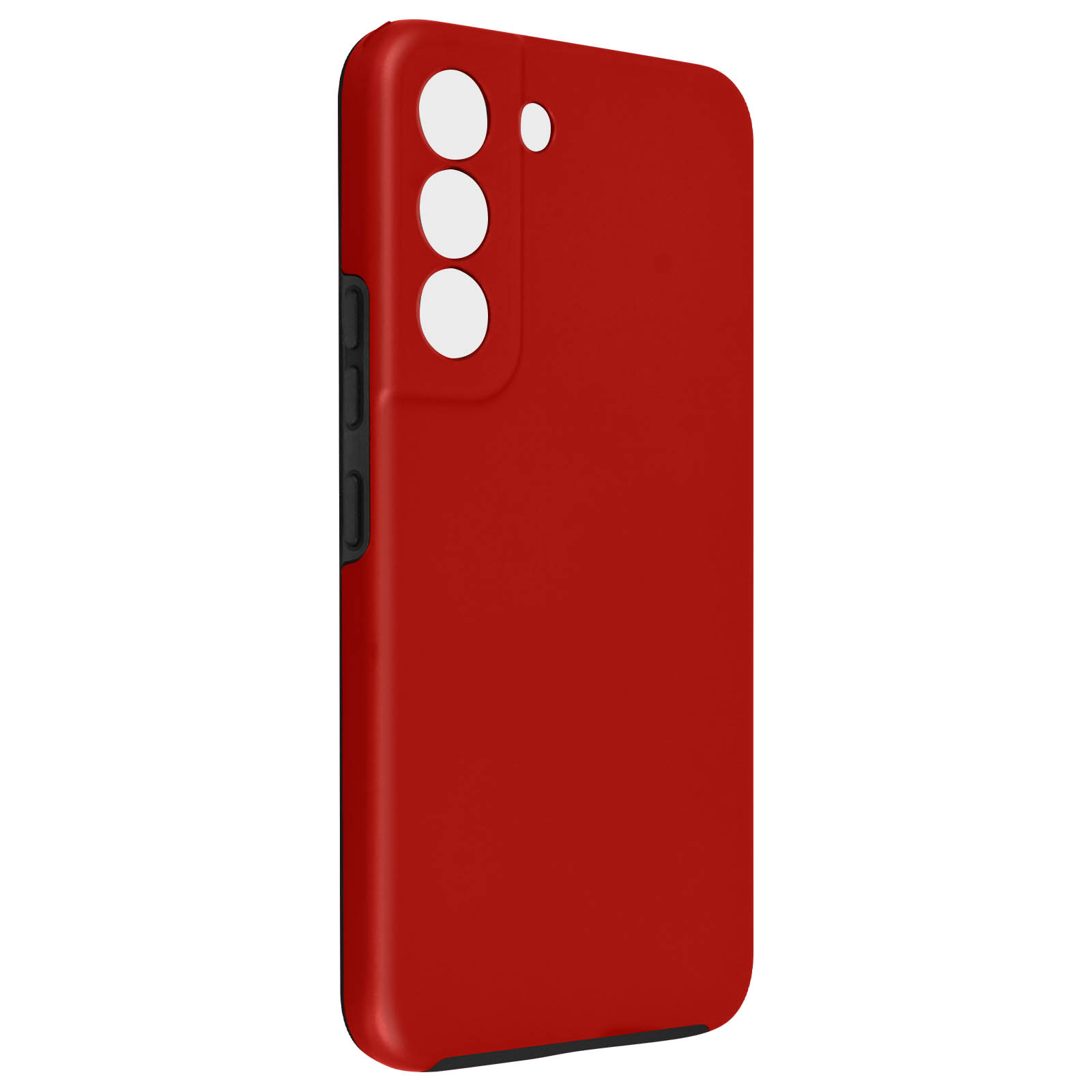 AVIZAR Vorder- Rückseite Galaxy Samsung, Full Cover S22, Schutzhülle, Cover, Series, Full Rot