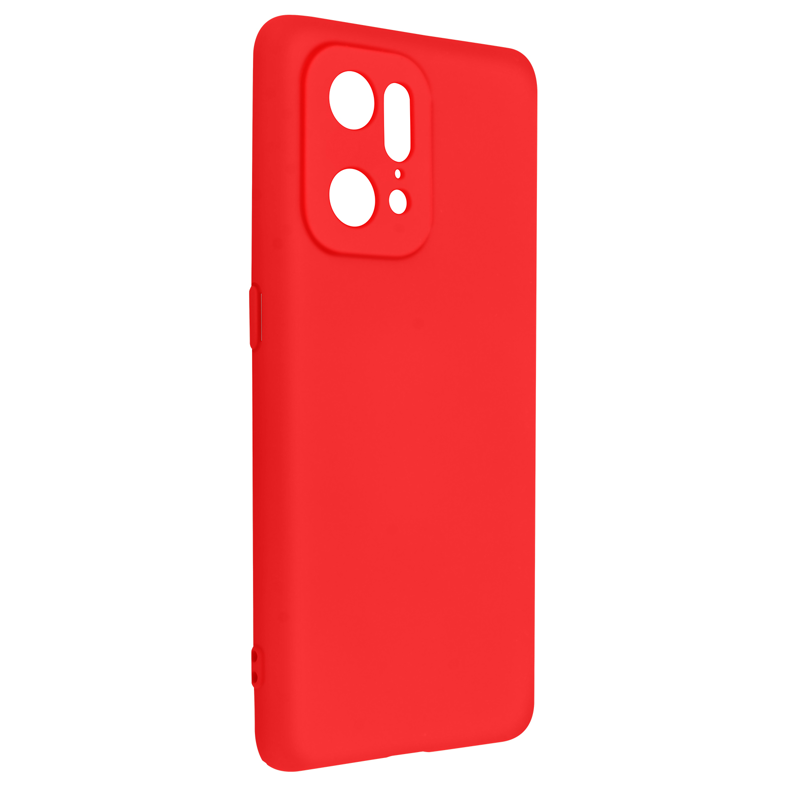 Soft Find X5 Rot Backcover, Series, Handyhülle Oppo, Pro, Touch AVIZAR