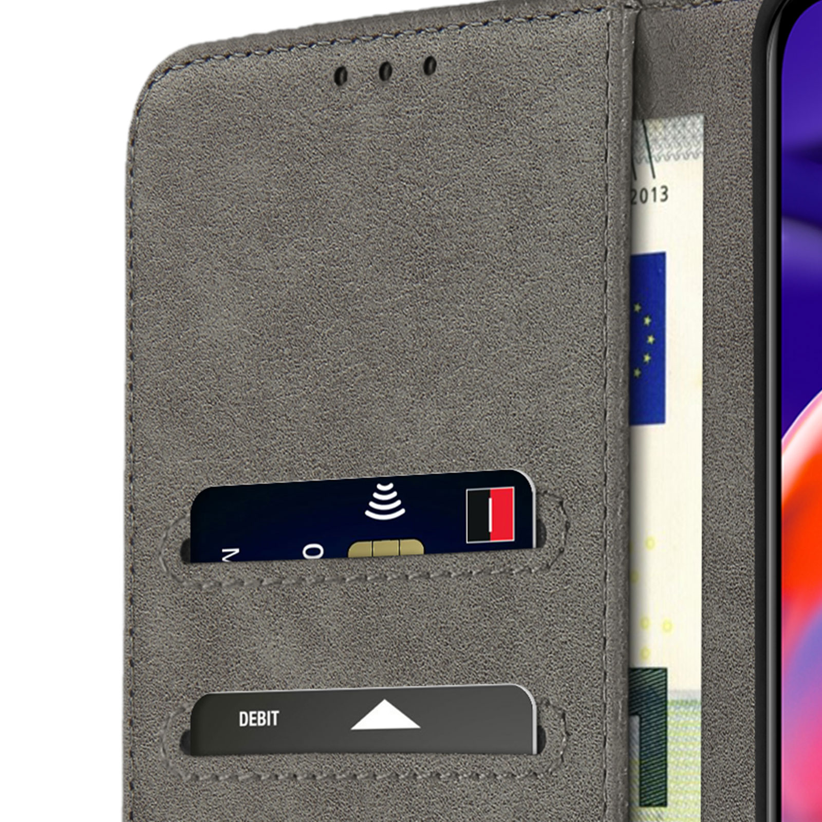 AVIZAR Chester Xiaomi, Grau 11 Note Bookcover, Pro Plus, Series, Redmi