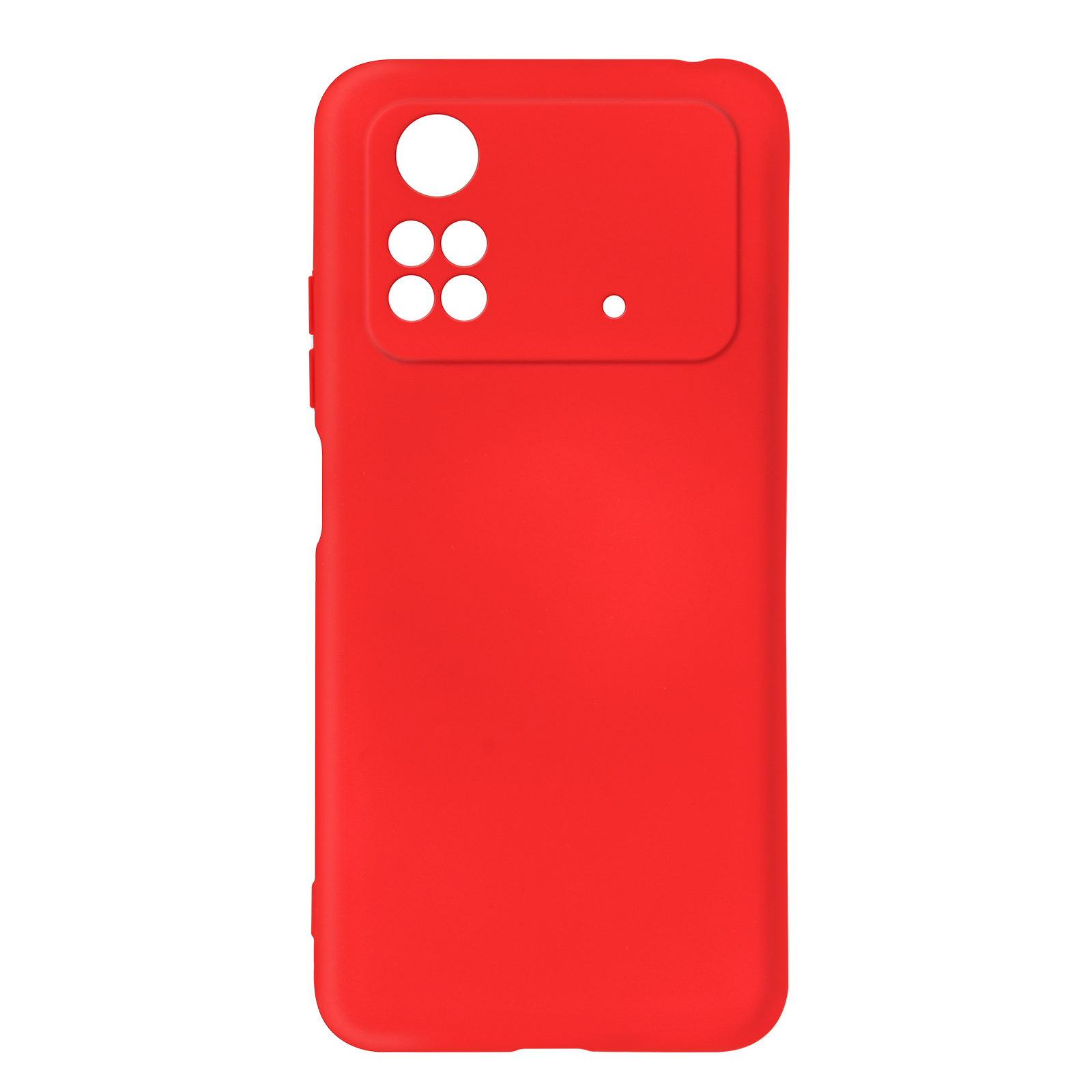 Poco Series, Rot Touch Soft AVIZAR Backcover, Pro, Xiaomi, Handyhülle M4