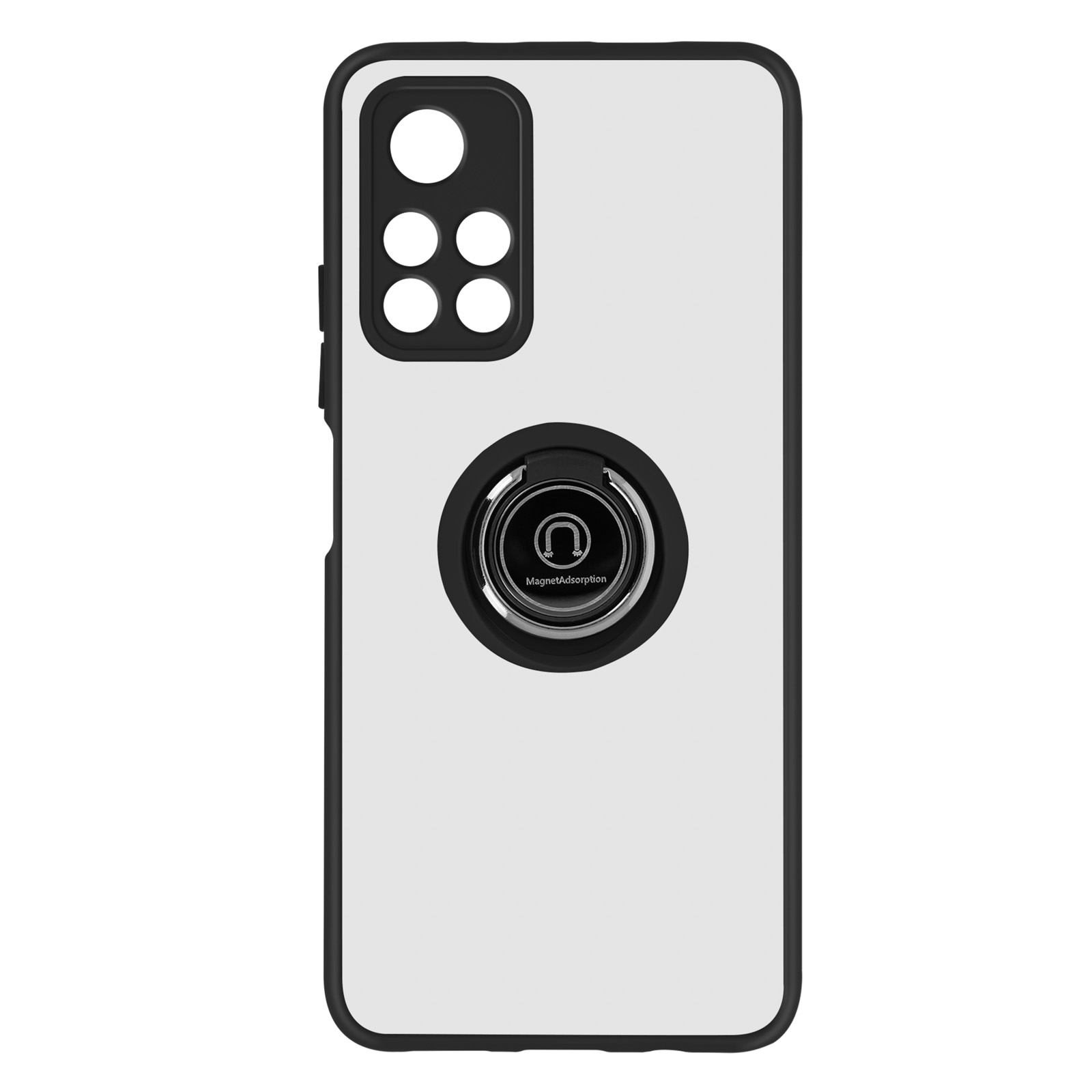 AVIZAR Handyhülle mit Ring-Halterung Schwarz Series, 5G, Xiaomi, 11S Note Redmi Backcover